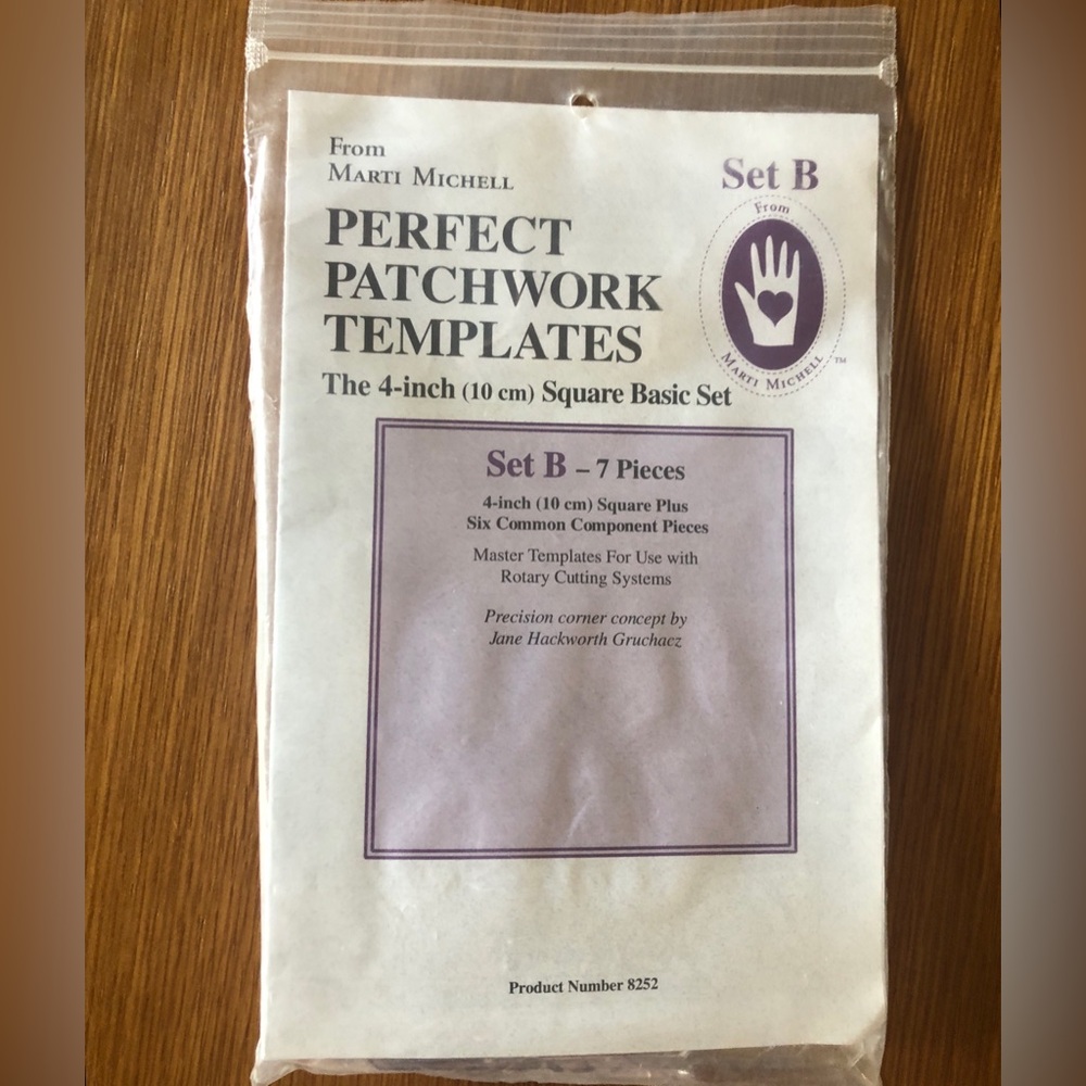 Marti Michell Perfect Patchwork Templates Set B ✨ Craft Quilt DIY Homemade
